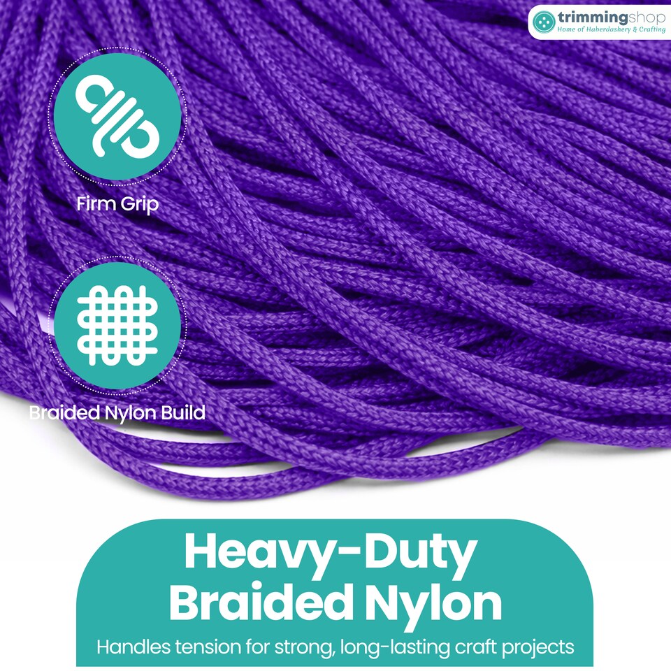 image 1 of 1.2mm x 10 Metres Nylon Cord for Jewelry Making & DIY Craft Projects