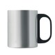 image 2 of MidOcean Taniss Double Wall 300ml Mug - Matt Silver - One Size