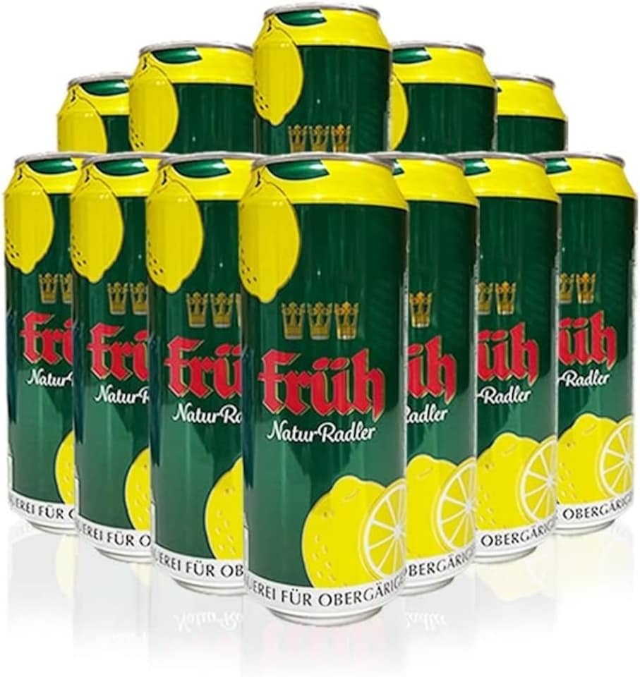 Fruh Kolsch Lemon Radler 12 x 500ml cans