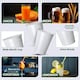 image 4 of ECONX Disposable Water Drinking Cups 7oz White Cups Tumbler Plastic Vending Water Cooler Glasses 500pc