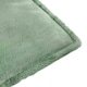 image 3 of Furn Kallu Faux Fur Polyester Filled Cushion Green | 50 cm x 50 cm