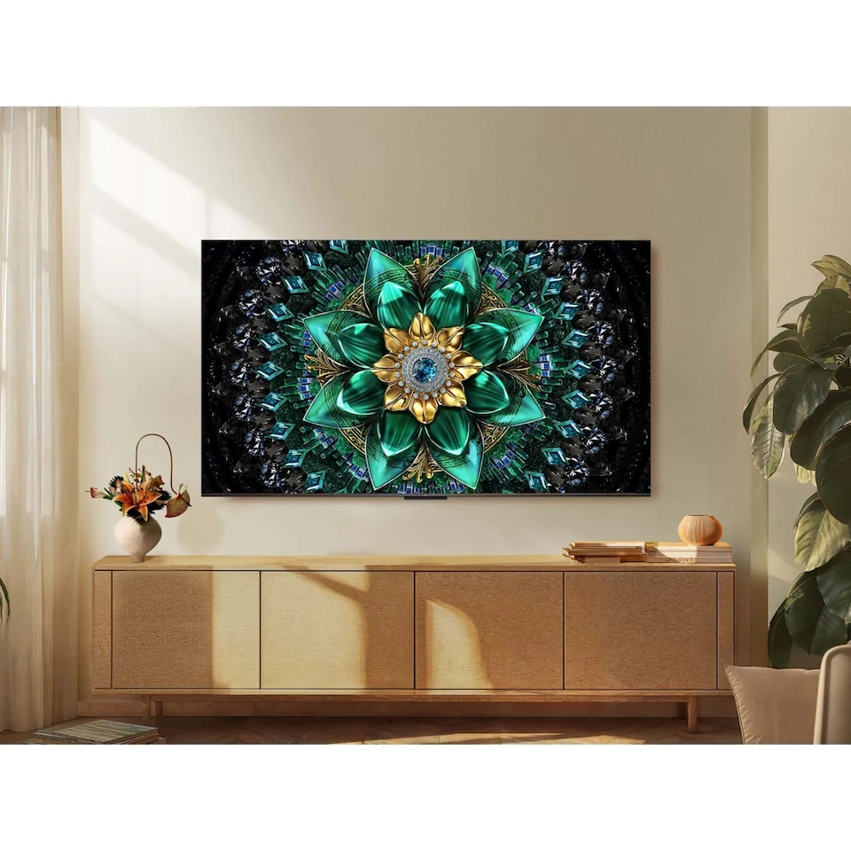 image 1 of TCL 50Q6C 50 Inch Q6C 4K QLED Mini-LED Smart Google TV with Dolby Atmos - Free 2 Year Warranty