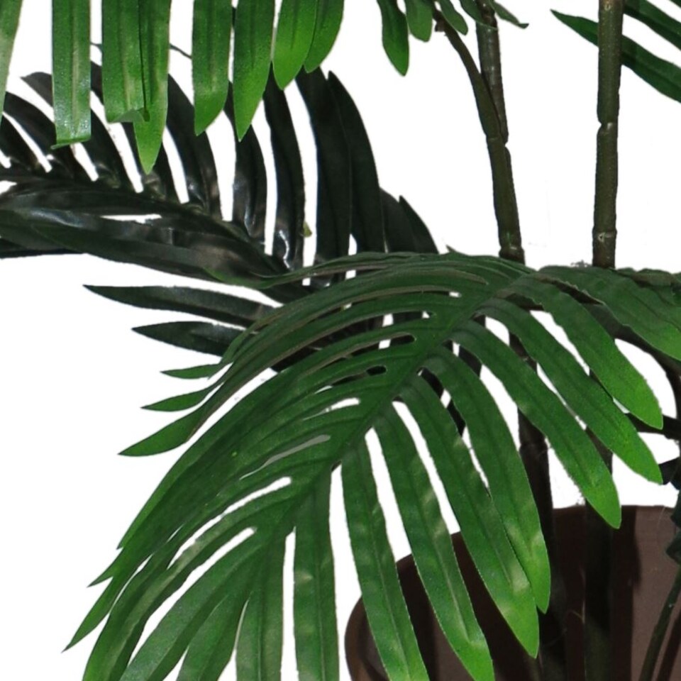 image 1 of 90cm Artificial Areca Palm Tree Tree - Large | Green | 3ft