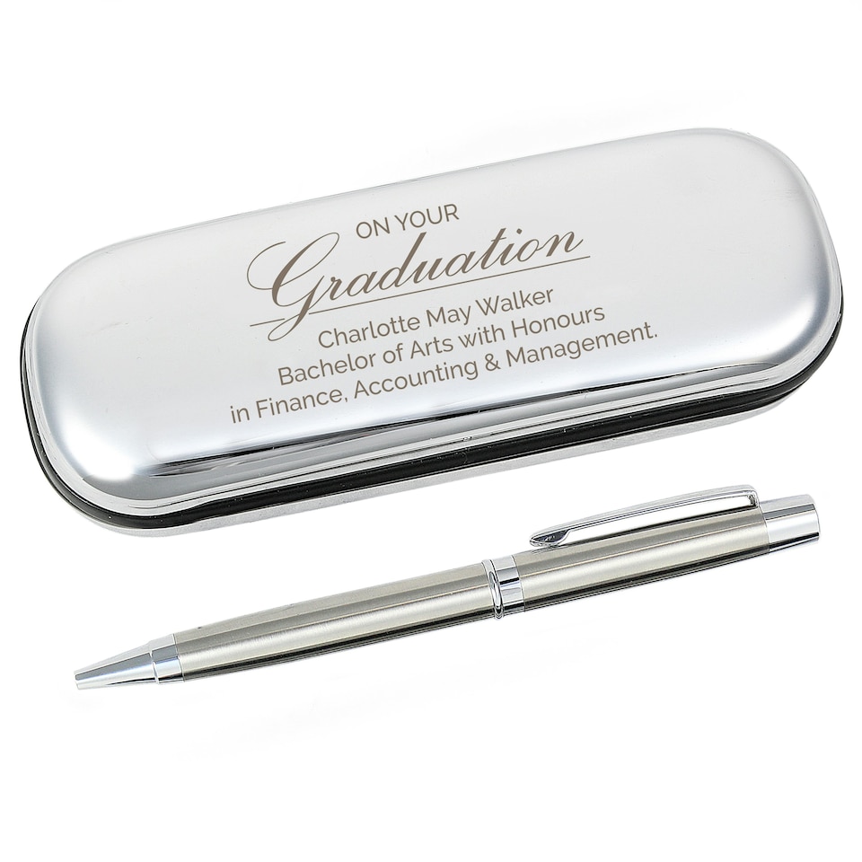 image 1 of Personalised Graduation Pen and Box Set