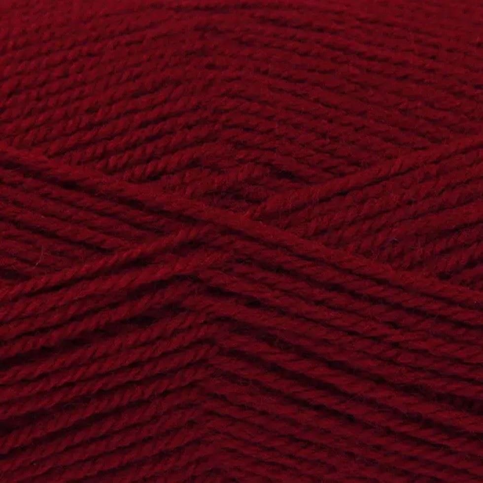 King Cole Wine Merino Blend 4 Ply Yarn Cone For Crochet, Knitting - per 500 gram ball