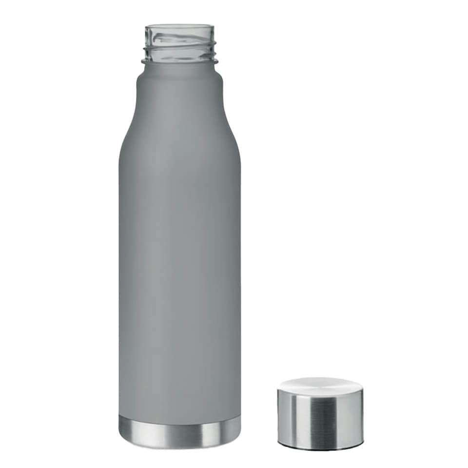 image 1 of MidOcean Glacier RPET 600ml Water Bottle - Transparent Grey - One Size Blue | One Size