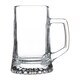 image 4 of Bormioli Rocco Stern Tankard Glass Beer Mugs - 510ml - Pack of 6