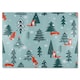 image 1 of Fir-Trees Snow Dining Glass Chopping Board | Multi
