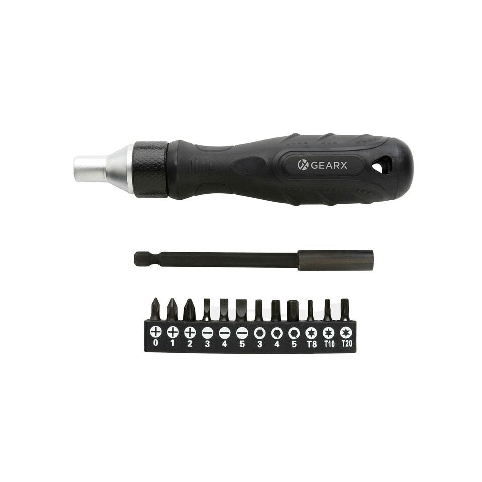 image 1 of GearX Screwdriver Set - Black - One Size