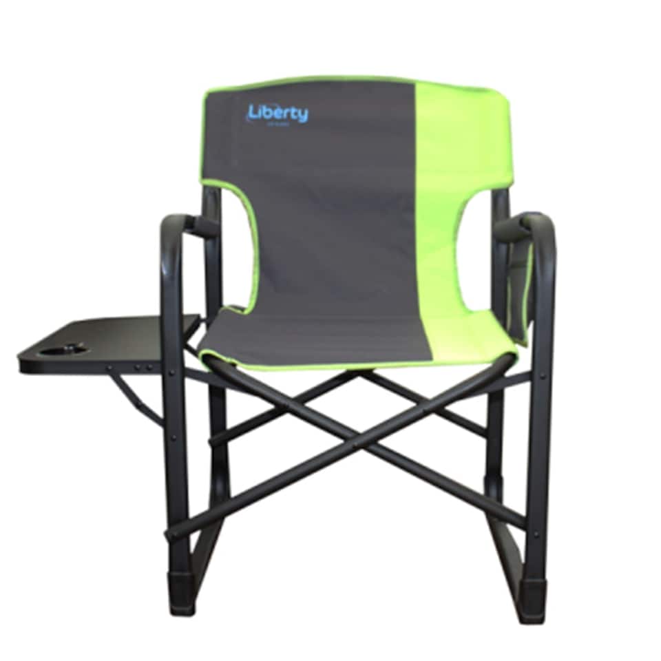 image 1 of Liberty Director Chair Folding Side Table - Lime N/A