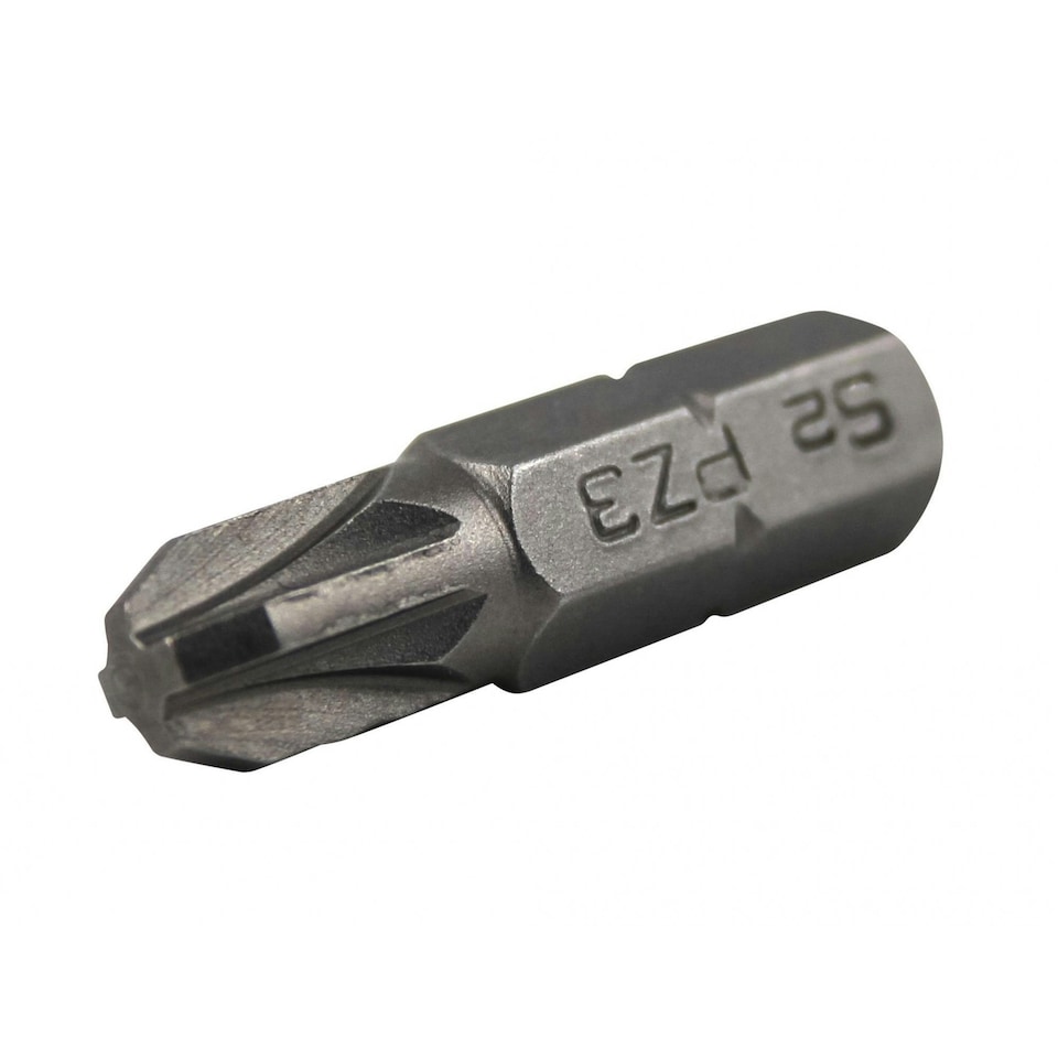 Faithfull Pozi S2 Grade Steel Screwdriver Bits - Multi Colour - PZ3 x 25mm