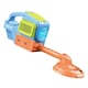 image 1 of Bubble Maker Bubble Machine Gun with LED Lights - To 2 Bottles Bubble Solution - Outdoor Toy for Kids 3+