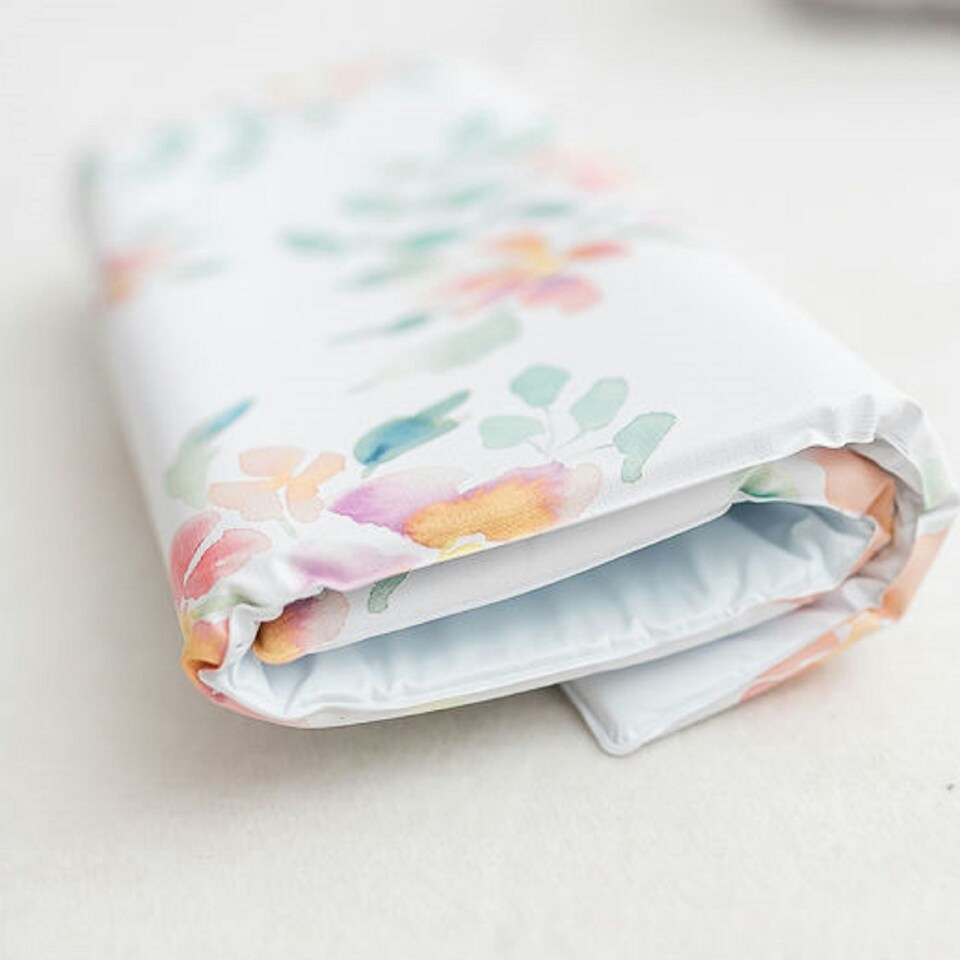 image 1 of The Gilded Bird Travel Baby Changing Mat - Pretty Stems