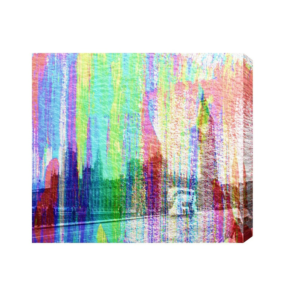 image 1 of Rainbow Bridge (Canvas Print) 12" x 18"