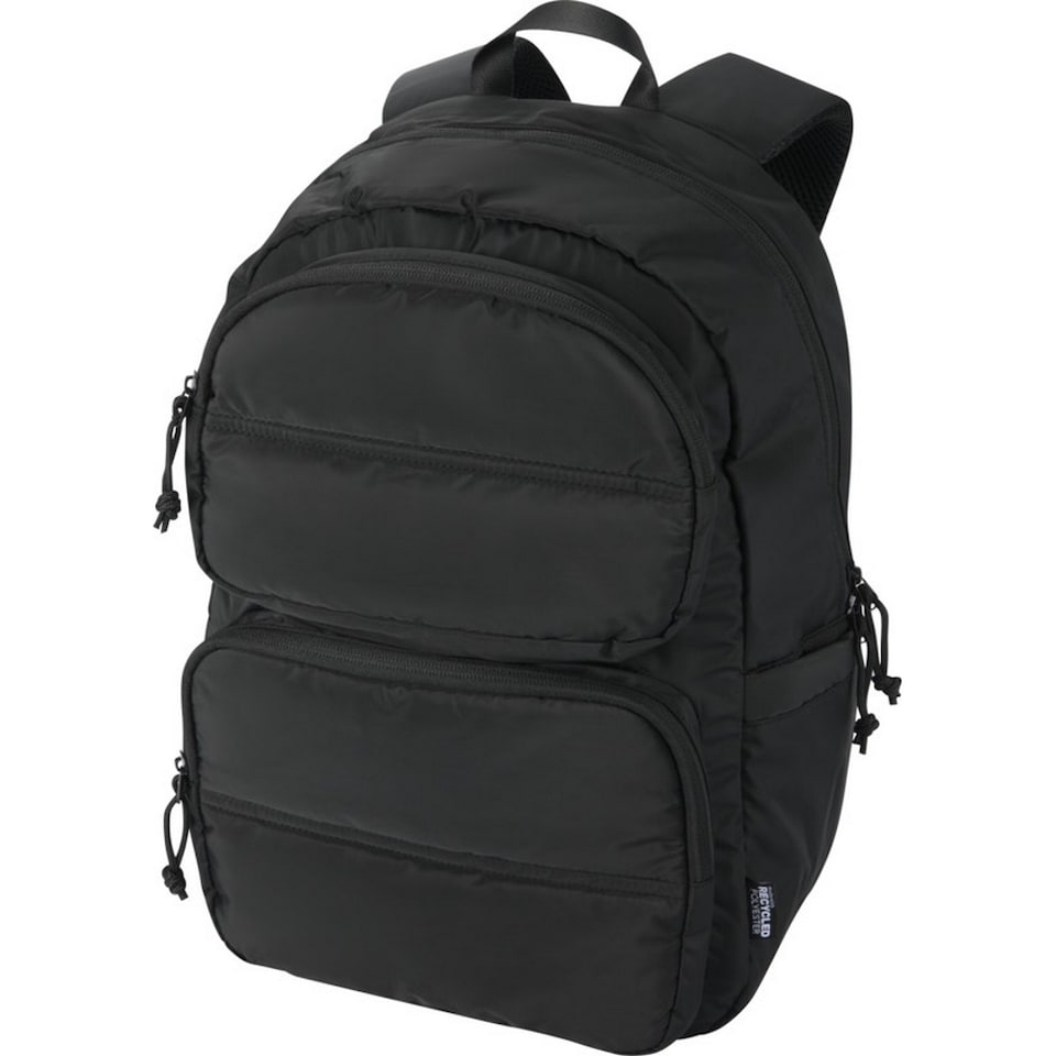 image 1 of Floso Puffer 18L Laptop Backpack | Black | Black | One Size | 1