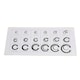 image 2 of 6" 150mm Circlip Pliers Internal & External + 480pc Circlip / Snap Ring Assortment