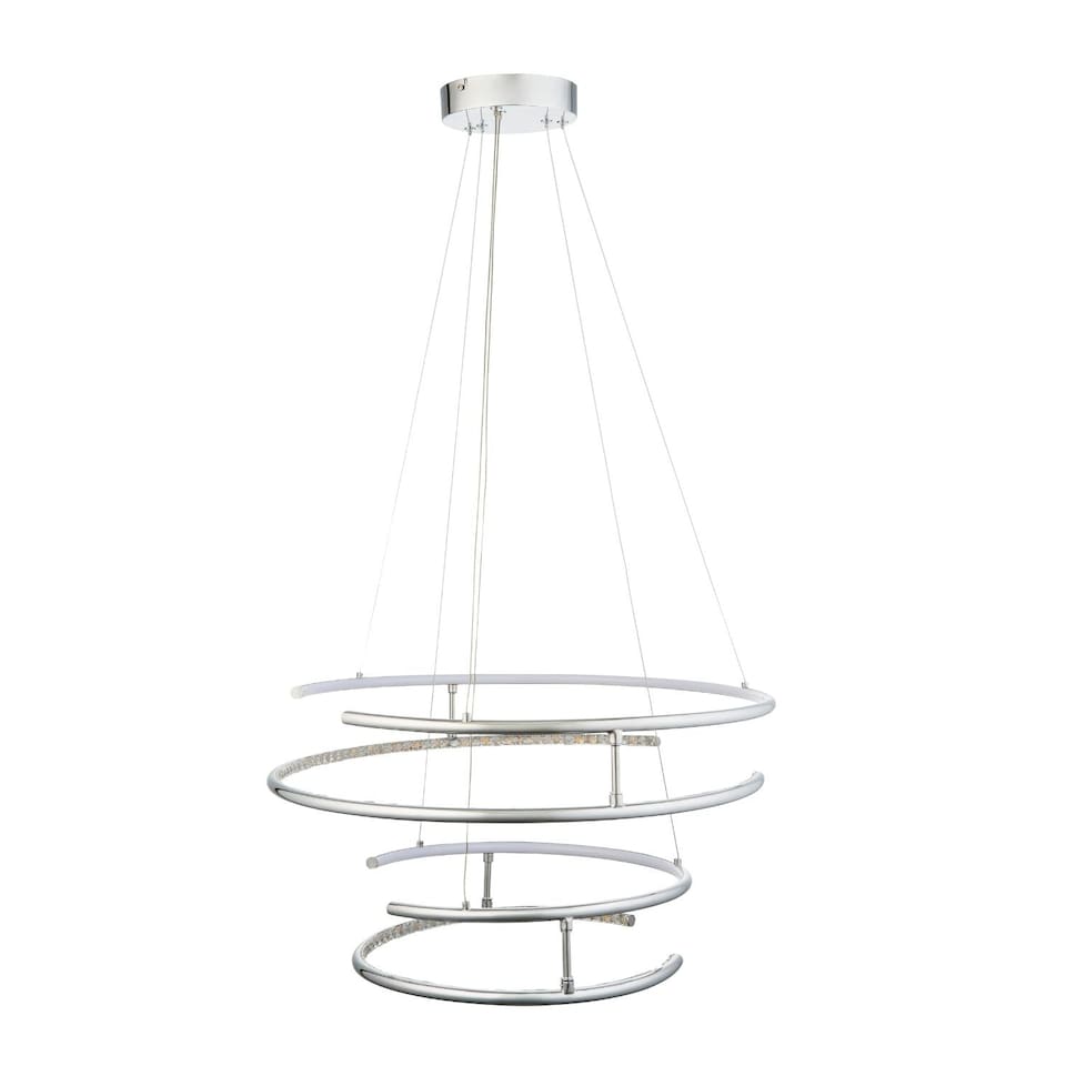 image 1 of Mabel Silver LED Pendant Ceiling Light