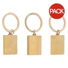 Something Different Goddess Energy Keyring (Pack of 6) - Gold - One Size
