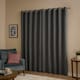 image 3 of furn. The Ultimate Velvet Blackout Eyelet Curtain Pair Charcoal (W)168cmx (D)229cm | Grey | Charcoal | One Size