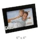 image 1 of Dad 6" x 4" Cut Out Black Wooden Frame by Juliana FW924D