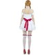image 3 of Annabelle Womens/Ladies Mini Costume Set - White/Red - 6 UK 6
