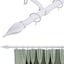 White (Spiral Finials)