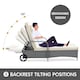 image 3 of Rattan Sun lounger Duo and Table Set Venice