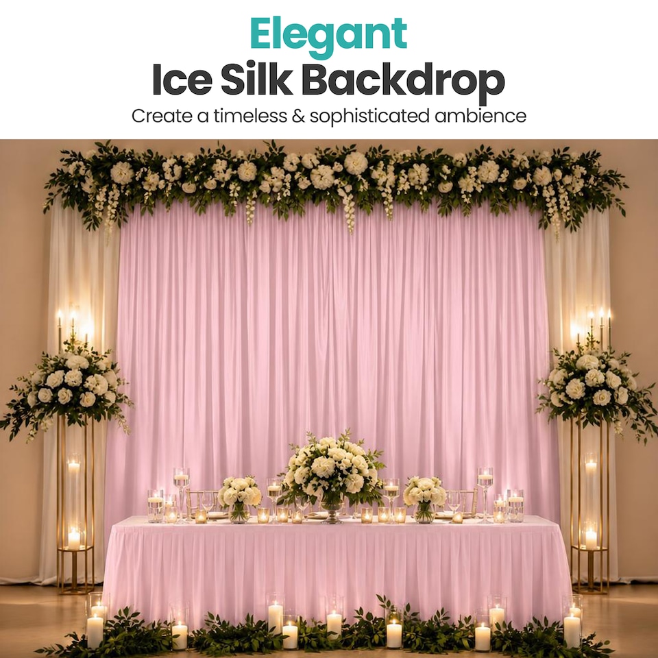 image 1 of 3x3m Spandex Backdrop Photography Background Drapes with Rod Pocket