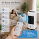 image 7 of EMtronics Portable Fan Evaporative Air Cooler Conditioner / Humidifier with Timer and 4 Litre Water Tank