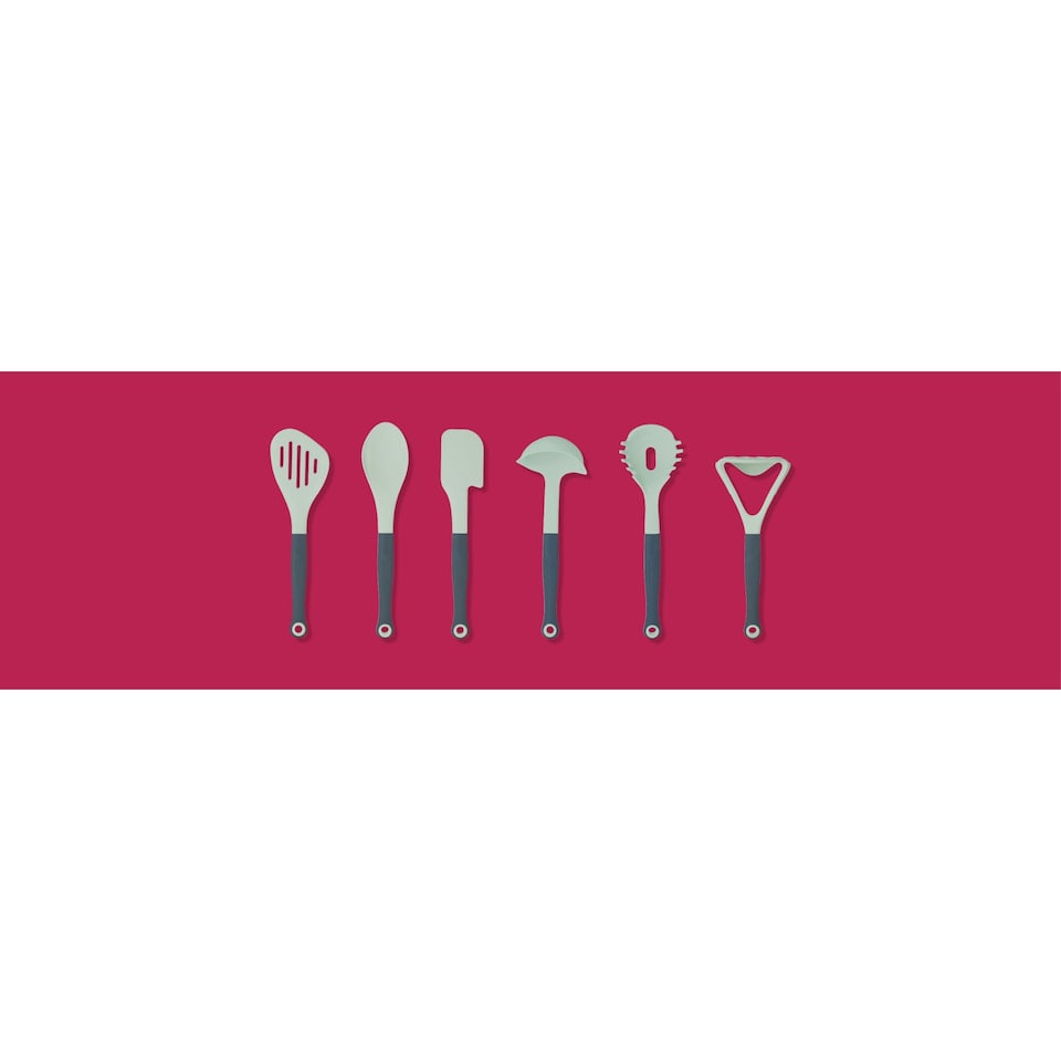 image 1 of Colourworks Silicone Spatula Blue