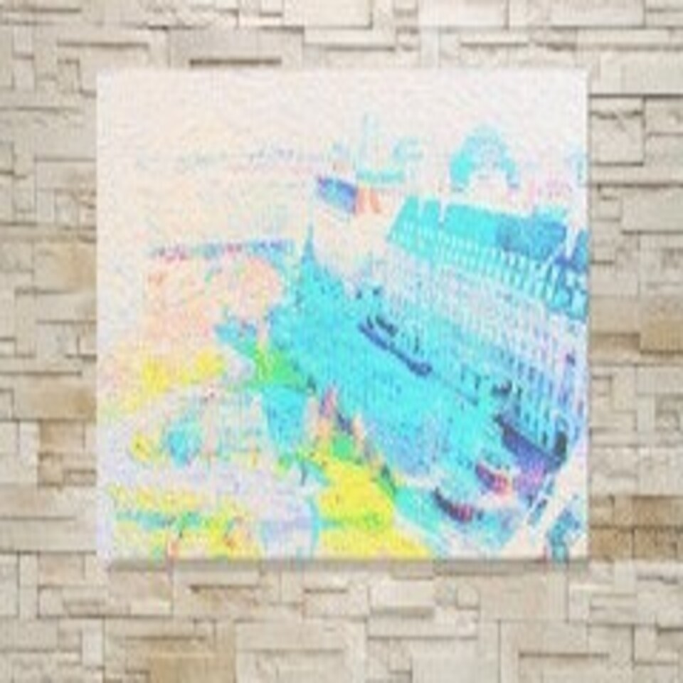 image 1 of London Eye Park (Canvas Print) 60" x 40"