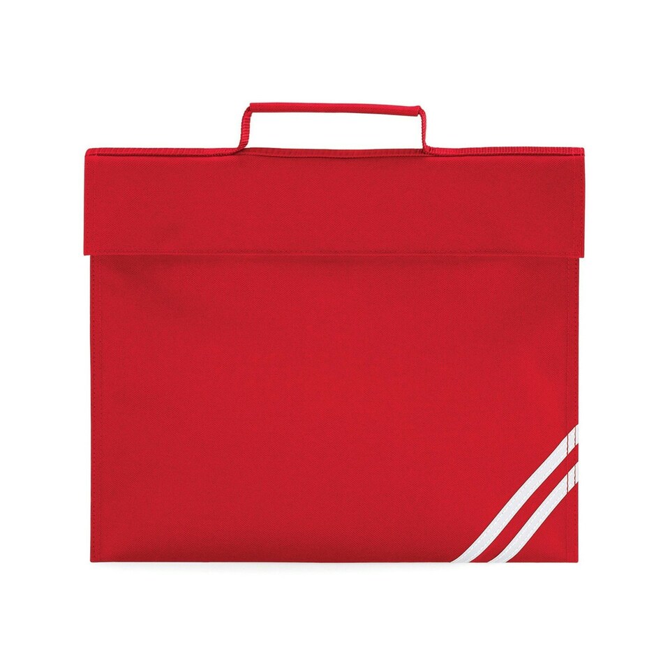 image 1 of Quadra Classic Book Bag - Classic Red - One Size | Red