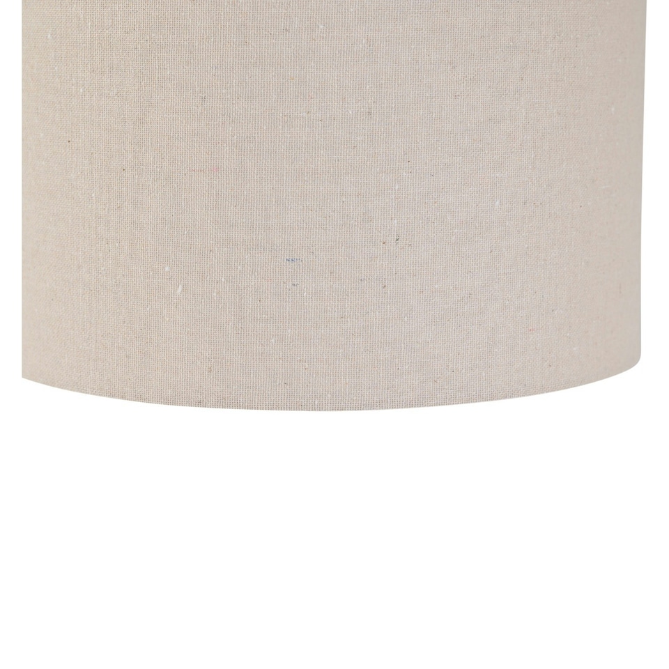 image 1 of First Choice Lighting Natural Linen 25cm Pendant Lightshade Brown
