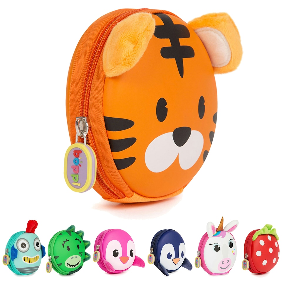 image 1 of boppi Tiny Trekker Keychain Pouch - TIGER BB103G