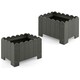 image 9 of COSTWAY 2 Pack Planter Box Raised Garden Bed Grey