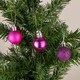 image 5 of 30mm/24Pcs Christmas Baubles Shatterproof Purple,Tree Decorations