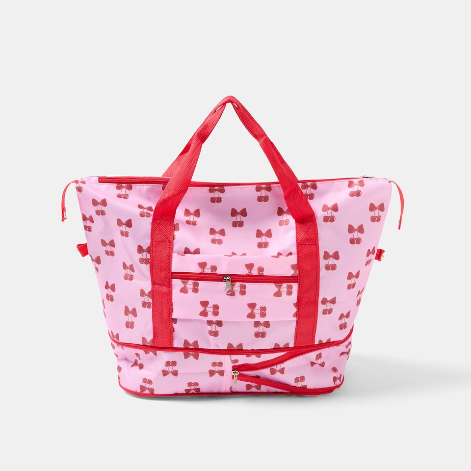 image 1 of OHS Bows Weekend Travel Bag Expandable Cabin Gym Duffel