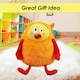 image 3 of Shy Monster Soft Toy Cute Plushie Huggable Cuddly Stuffed Toy Gift 23cm Pink