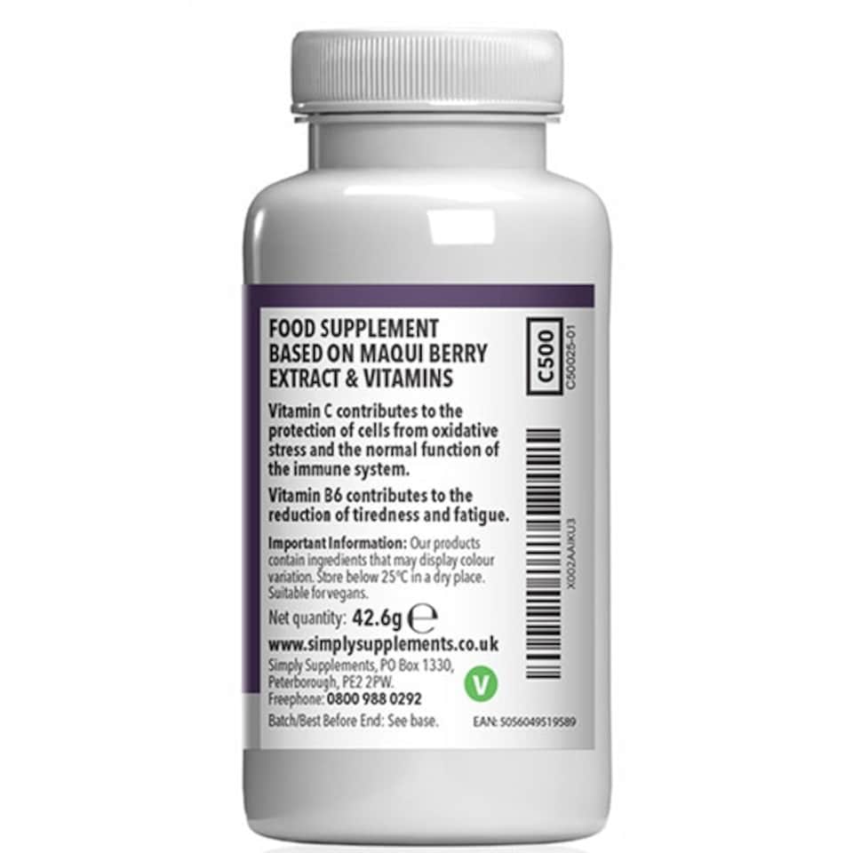 image 1 of Maqui Berry 2,000mg - 180 Tablets