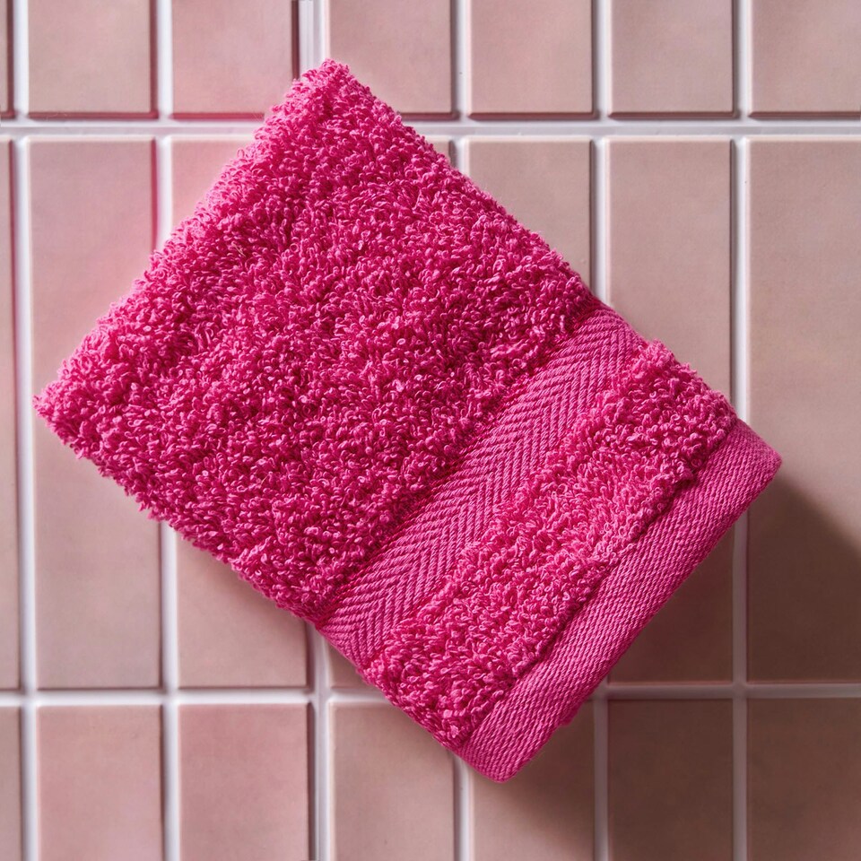 image 1 of OHS Luxury 100% Cotton 500GSM Bathroom Face Cloth Towel Purple | Lilac | Face cloth