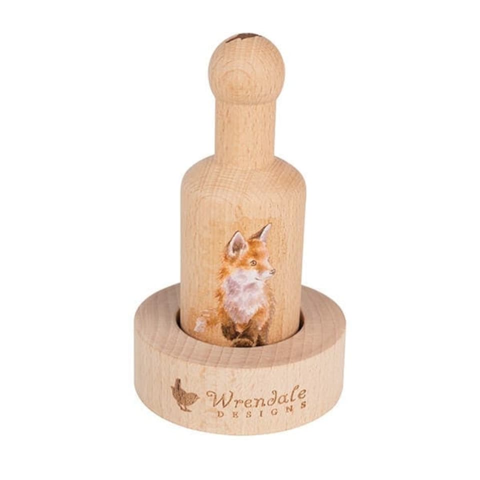 image 1 of Wrendale Designs 'Born To Be Wild' Fox Paper Pot Press