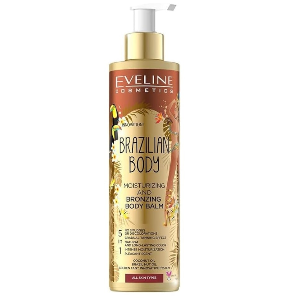 image 1 of Eveline Brazilian Body 5in1 Moisturizing Bronzing Body Lotion 200ml