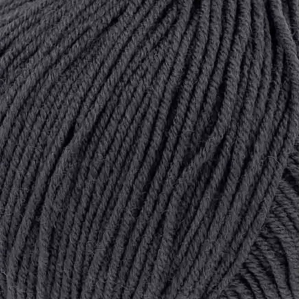 King Cole Grey Luxury Merino DK Yarn (Value Pack 12 x 50g Balls) For Crochet, Knitting - 140m per ball