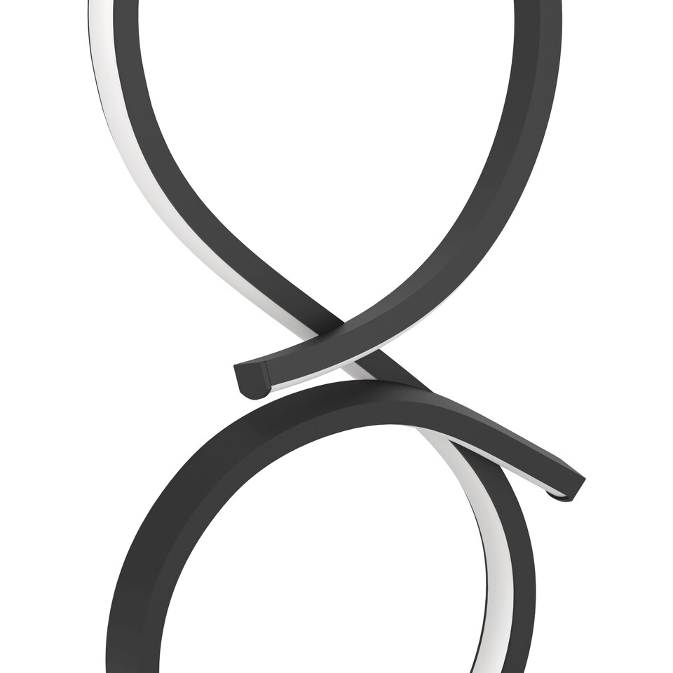 image 1 of EGLO Serpins Black Aluminium & Steel Modern Table Lamp