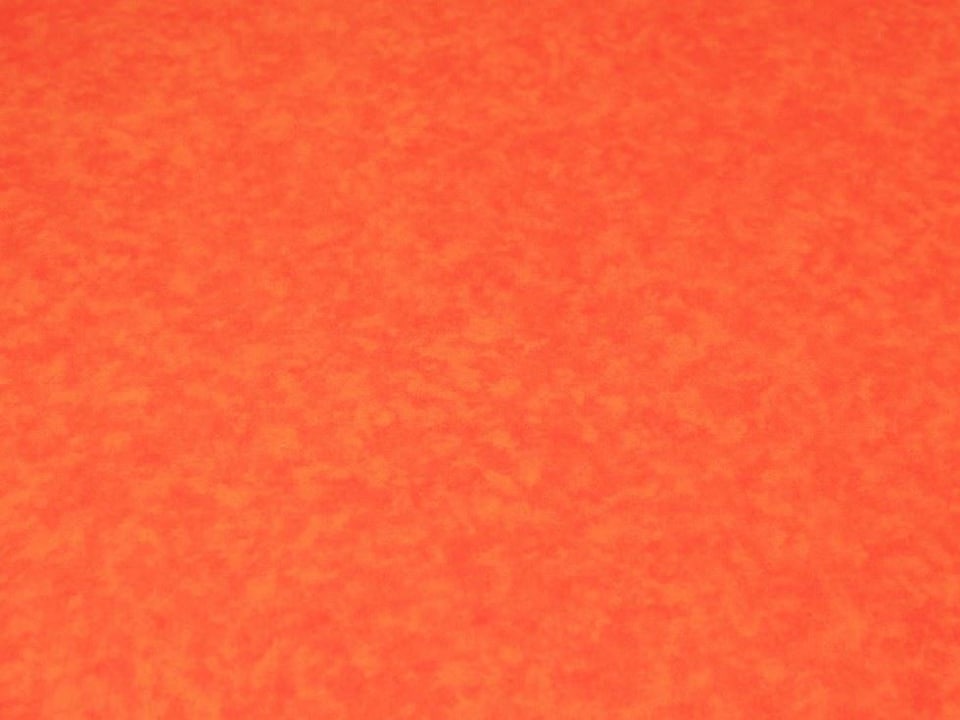 Orange 100% Cotton Poplin Fabric for Dressmaking, Quilting, 112.5cm / 44" Wide - per metre