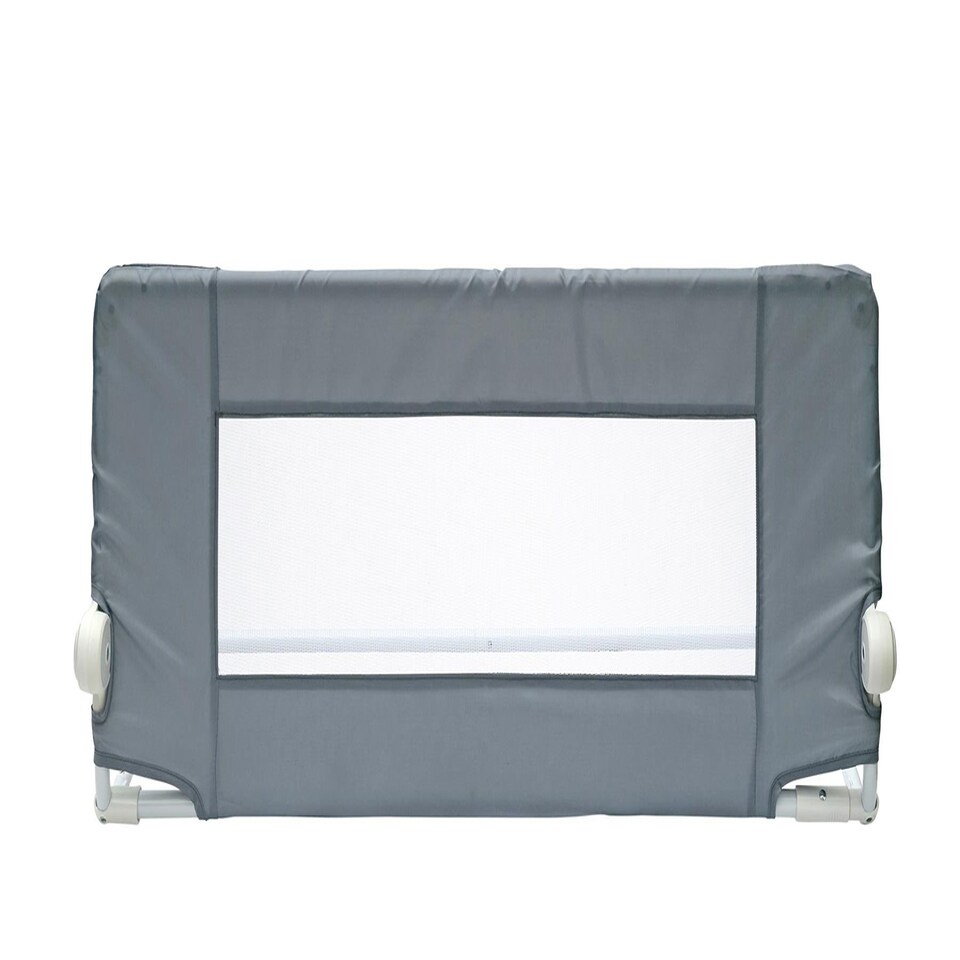 image 1 of Safetots Extra Tall Bed Rail, Grey 140cm Wide x 60cm Tall, Toddler Bed Guard For Safety