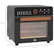 image 7 of HOMCOM Air Fryer Oven 20L Countertop Mini Oven with 16 Presets 1400W Black