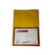 image 1 of Pack of 10 A4 Frosted Yellow Exercise Book Covers