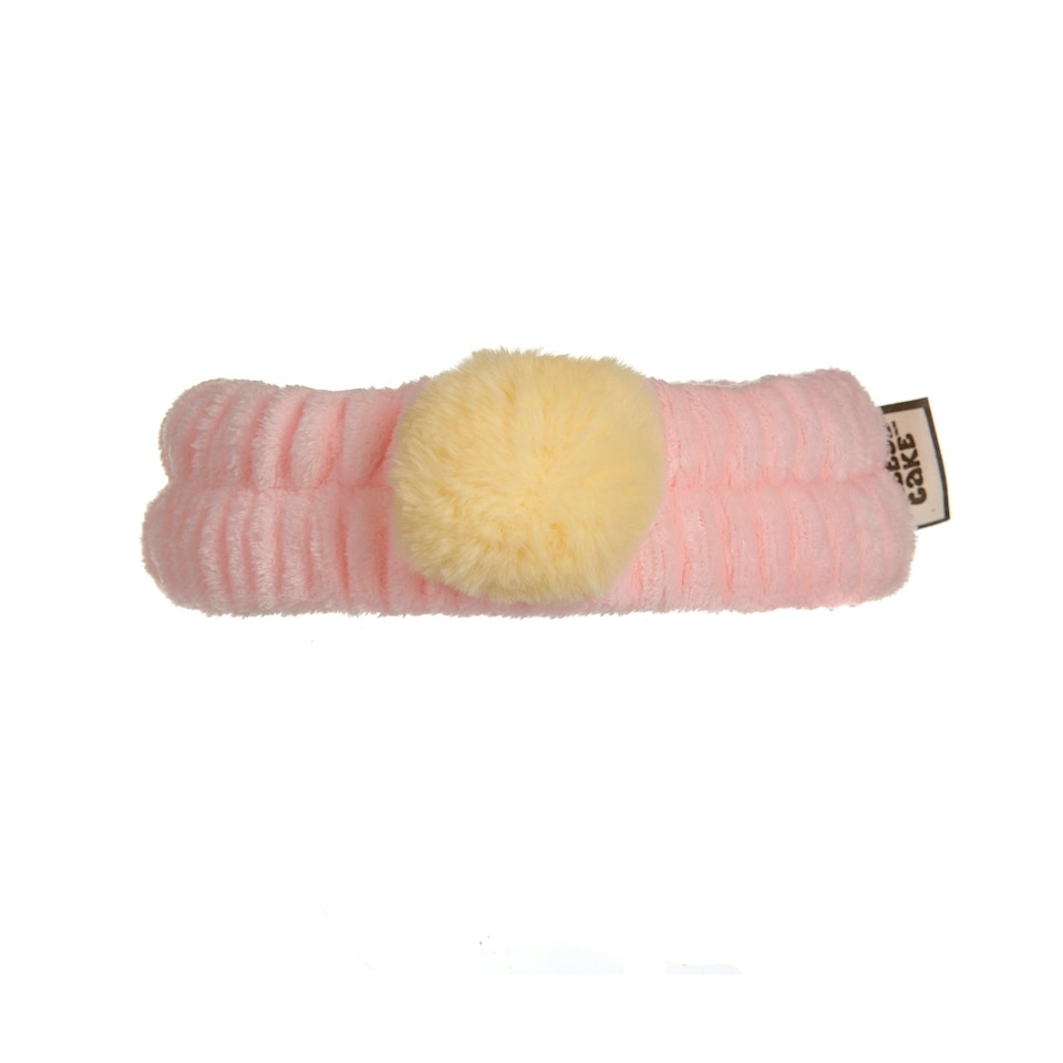 image 1 of Cheesecake Squeaky Clean Headband & Wristband Gift Set - Pink Bunny