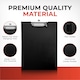 image 3 of Janrax A4 Black Foldover Clipboard
